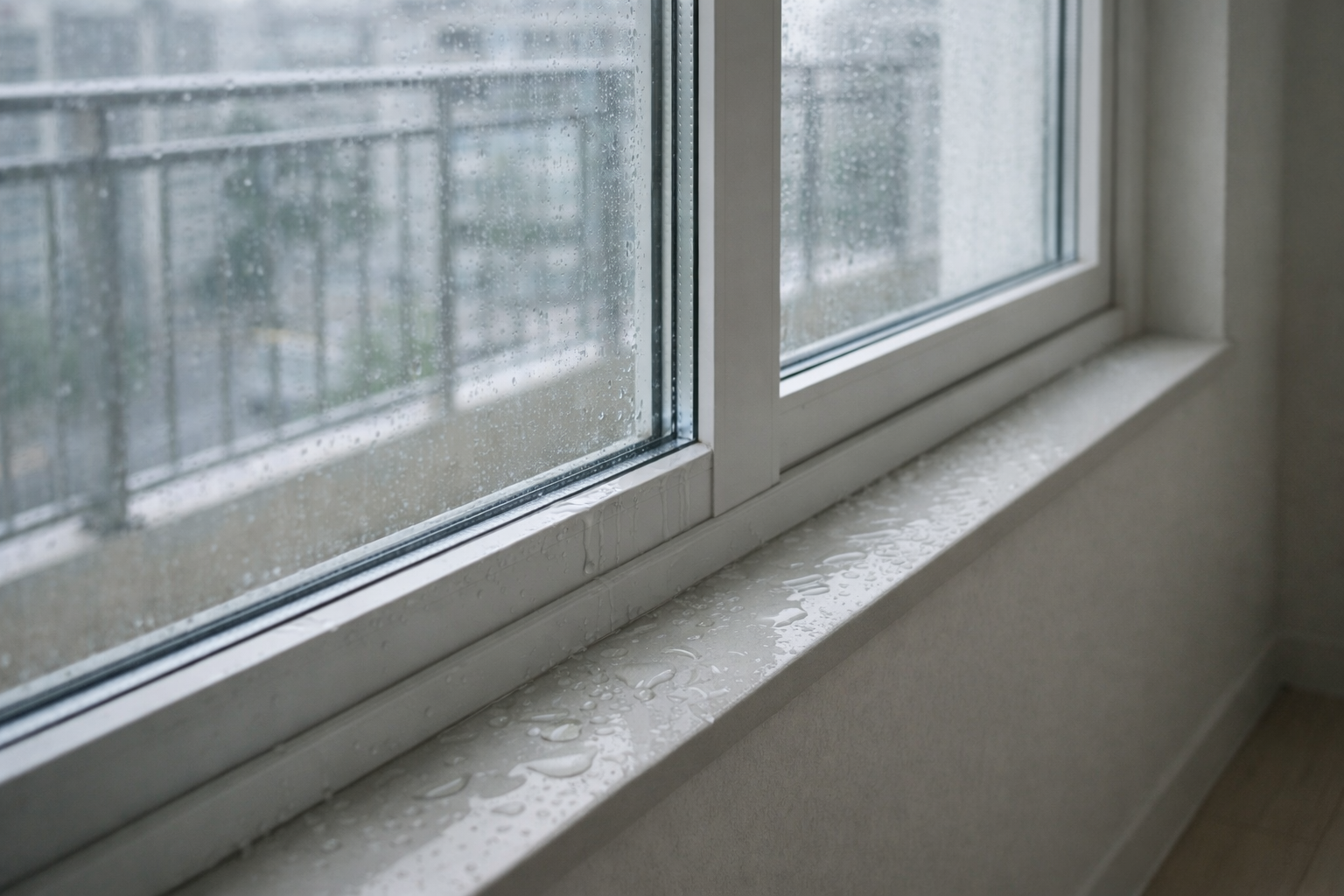 아파트 베란다 창문에서 비가 셀 때, 원인과 대응 방법 정리