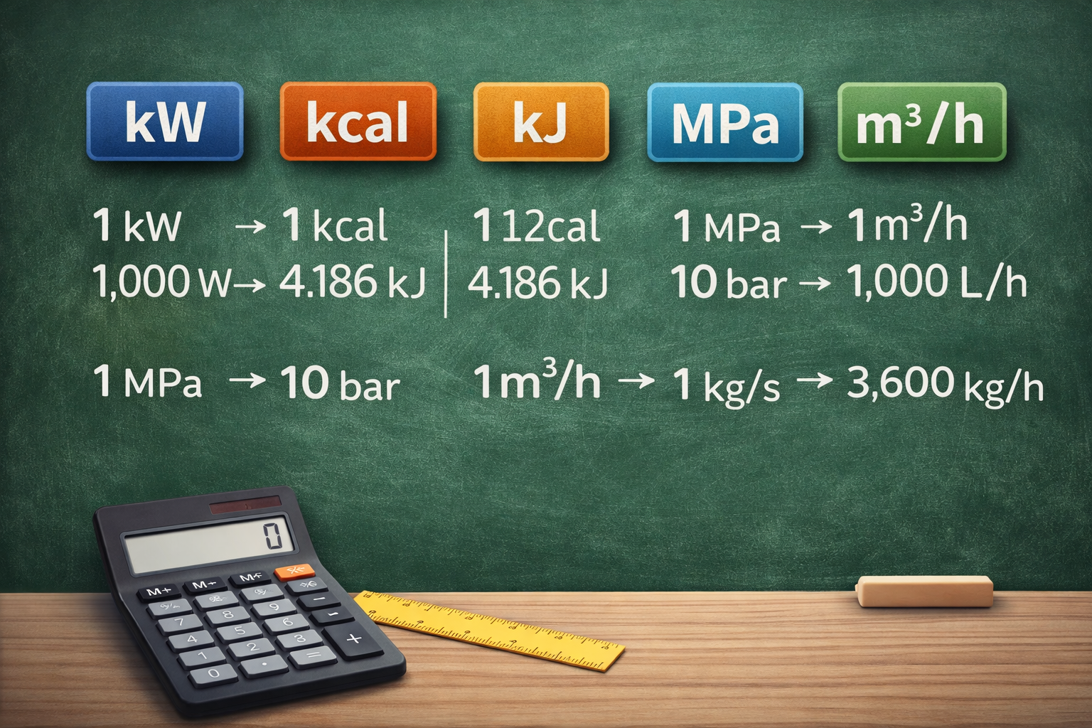 기능사 단위변환 기초 정리 (시험 직결용)